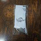 Cropped Grip Sock on Table