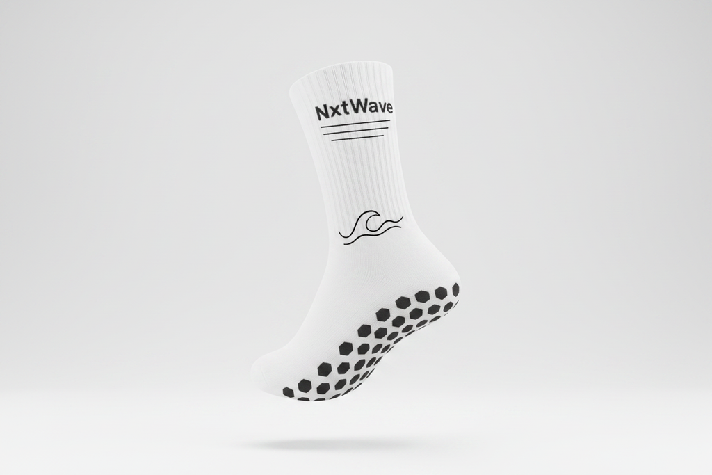Grip Socks White Background