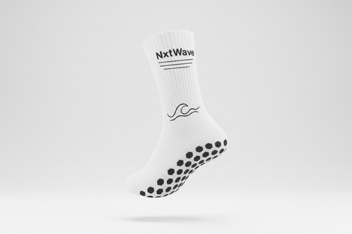 Grip Socks White Background